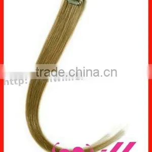 Remy Clip in Human Hair Extensions Brazilian Human Hair Extensions Black Blonde Hair thumbnail-4