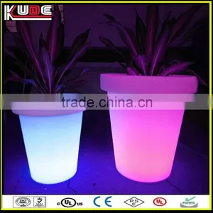 Garden Illuminated Led Planter/outdoor Lighting Flowerpots With Remote Control Light Colors Changing thumbnail-4