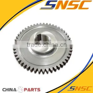 Transmission Steering Oil Pump Drive Shaft Gear 403056 for Adavnce ZL40, ZL50,for LonKing CDM835E Gearbox - Shaft Gear thumbnail-1