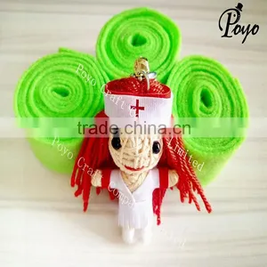Nurse Voodoo Doll Pone Pandant Handmade Souvenir thumbnail-1