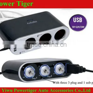 Car USB Cigarette Lighter thumbnail-1