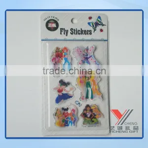 Beautiful Snowwhite 3D PVC Fly Sticker thumbnail-1