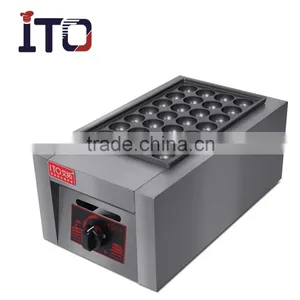 SI-676 Cooking Equipment Type Gas Takoyaki Machine /Plate Takoyaki Machine thumbnail-1