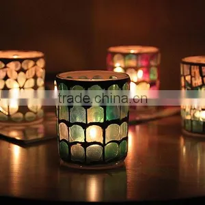 New Design Simple Craft Good Quality Glass Candle Jars thumbnail-2