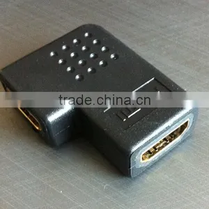 L Shape DHMI Adapter A Type Female to Female Adapter 1080P Top Quality thumbnail-1