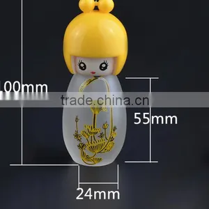 High-end Dolls Frosted Glass Bottle Packing Bottle of 20 ml Electrochemical Aluminum Nozzle Spray Bottle thumbnail-2