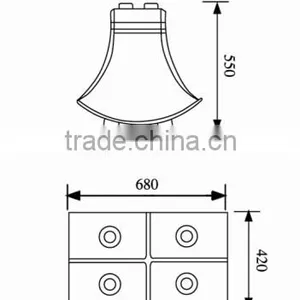 HS600-01 600W ABS Outdoor Warning Compression Driver High Power Horn Speaker thumbnail-4