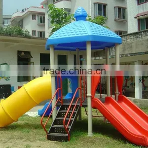 China Supplier Large Plastic Water Slide and Playground Slide for Sale thumbnail-5