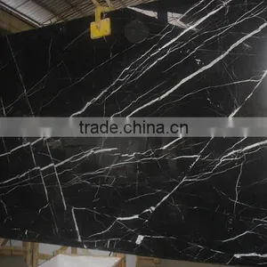 China Best Selling Nero Marquina Slab thumbnail-4