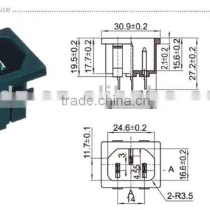 12 Volt 3.5*1.3mm Dc Adapter Connector via Power Cable,Mini DC Power Jack thumbnail-4