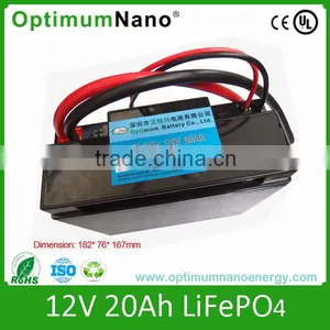 12v 20ah Lithium Ion Golf Trolley Battery thumbnail-1