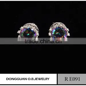 3 Gram Gold Beautiful Designe Earrings for Woman thumbnail-5
