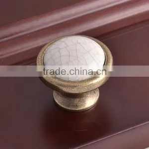 China Wholesale Circular Brushed Zamak Zinc Alloy Home Garden Cabinet Kitchen Wardrobes Furniture Closet Knobs and Pull Handles thumbnail-6