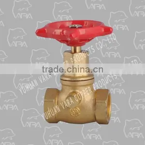 701-12 FEMALE X FEMALE STOP VALVE BRASS WITH DRAIN(DZR) thumbnail-1