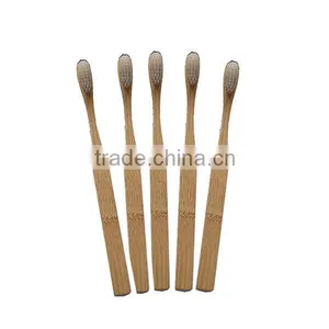 100% Biodegradable OEM Adult Bamboo Toothbrush Travel Case thumbnail-4