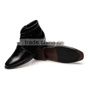 Bulk Wholesale Genuine Leather Lace-up Ankle Branded Men Loafer Boots thumbnail-6
