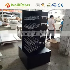 Glossy UV/PVC/Acrylic/Melamine MDF Slotted Board Panel for Slatwall Shelves thumbnail-2