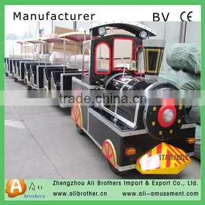 Attractive!!! Game Machinery Electric Trackless Mall Train thumbnail-1