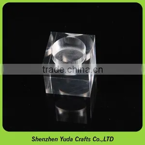 Machining Acrylic Blocks CNC Routing Laser Cutting Acrylic Sample thumbnail-1