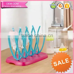 Feeding Accessories Wholesale Plastic Baby Milk Bottle Drying Rack thumbnail-1