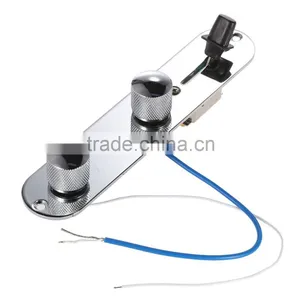 Electric Guitar 3-way Switch Wired Loaded Control Plate Circuit Boardfor Full Set Series thumbnail-4