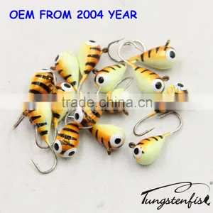 Custom Jigs Tungsten Tear Drop Ice Jig thumbnail-3