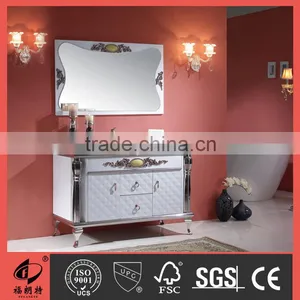 Stainless Steel Bathroom Storage Cabinet T-6609 thumbnail-1
