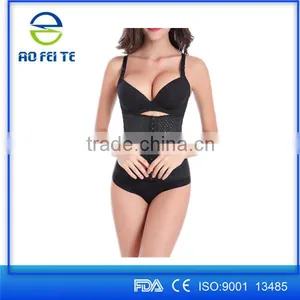 Black Cotton Waist Shaping Corsets, Waist Trimming Corsets for Perfect Shape thumbnail-1