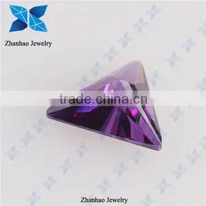 Amethyst Triangle Loose Rough Amethyst Cheap Gemstone thumbnail-1