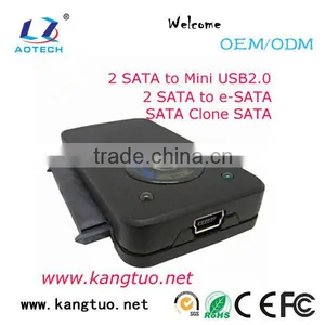 Portable Design 2.5''/3.5'' SATA E-SATA Usb to Sata Power Adapter 12v 5v thumbnail-1