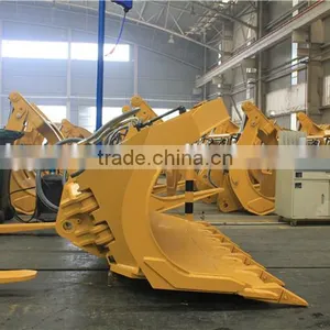 China High Performance-Cost 3T Wheel Loader Side Dump Bucket 1.4M3 For SDLG LG933L Wheel Loader thumbnail-3