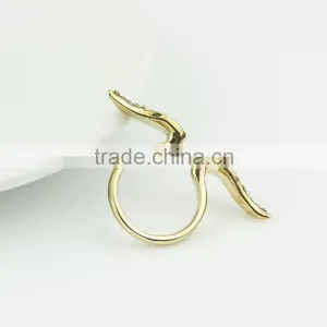 Fashion Engagement Ring Jewellery Wing Rings thumbnail-4