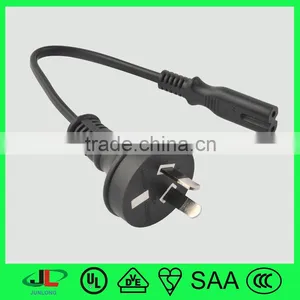 SAA 2 Pin Plug and Extension Cord, 2 Flat Pin Plug thumbnail-1