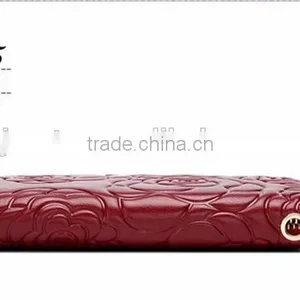 Custom Print Leather Wallet New Design Zipper Women Wallets With Card Slots thumbnail-4
