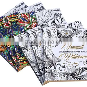 Shenzhen Colouring Secret Garden Adult and Children Drawing Coloring Book Printing thumbnail-6