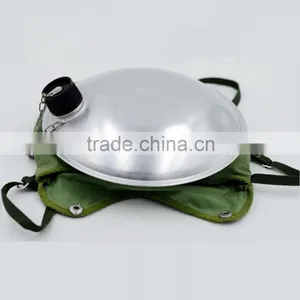 Outdoor Use Army Military Canteen in Round Shape Aluminum Water Bottle thumbnail-4