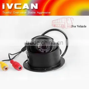Car Small Hidden Waterproof IR Reversing Rearview Backup Camera CA-3300-9 thumbnail-1