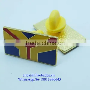 Custom Cheap Soft Enamel Metal Security Badges Lapel Pin No Minimum thumbnail-5