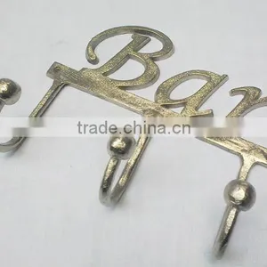 Cast Iron Hooks for Clothes With Nickel Plated thumbnail-1