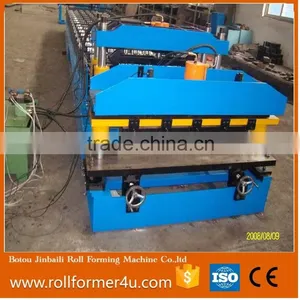 Color Steel Galvanized Metal Aluminum Glazed Trapezoidal Sheet Roof Tile Wall Panel Double Layer Roll Forming Machine thumbnail-5