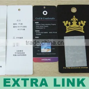 Wholesales Custom Jewelry Tags/Folding Printed Hangtag, Customized Earring/Necklace Paper Price Card(We Supply Factory Price) thumbnail-1