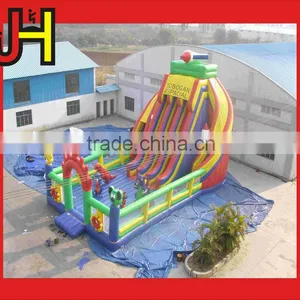 Industrial Playground Equipment Cheap Inflatable Jumper Castle Slide thumbnail-1