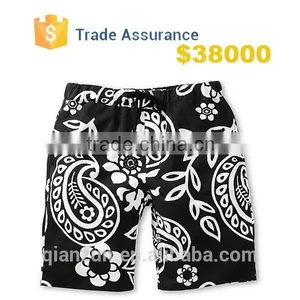 Custom Design Your Own 4 Way Stretch Mens Board Shorts thumbnail-1