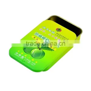 Custom Design Slide Rectangular Tin Box Soap Metal Tin Box thumbnail-1