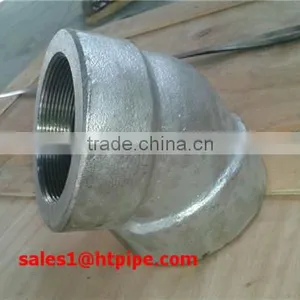 ASTM A182 F22 NPT 45 Deg ELBOW ASME B16.11 thumbnail-1