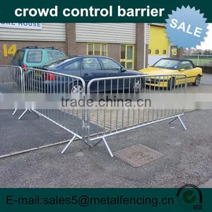 Hot Sell Heavy Duty Galvanised Traffic Road Safety Pedestrian Crowd Control Barriers thumbnail-5