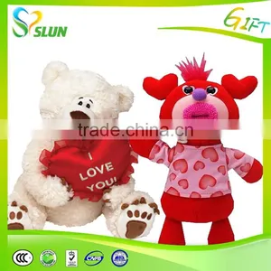 Best Mothers Day Gift Set Valentines Day Gift Plush Single Bear Soft Toys thumbnail-1