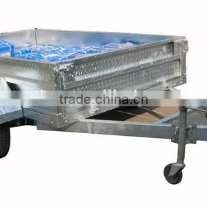 8x5ft Hot Dipped Galvanized Australian Chequer Plate Trailer,full Welding Trailer,tipping Trailer thumbnail-6