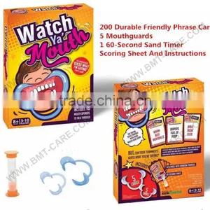2016 Hotsale Watch Ya Mouth Speak Out Board Game C-SHAPE FDA/CE Aproved thumbnail-1