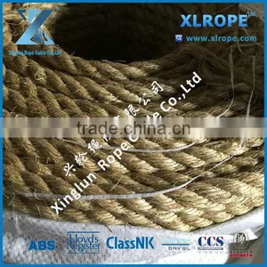 3 Strand Strong Sisal Manila Rope for Oil Field thumbnail-4